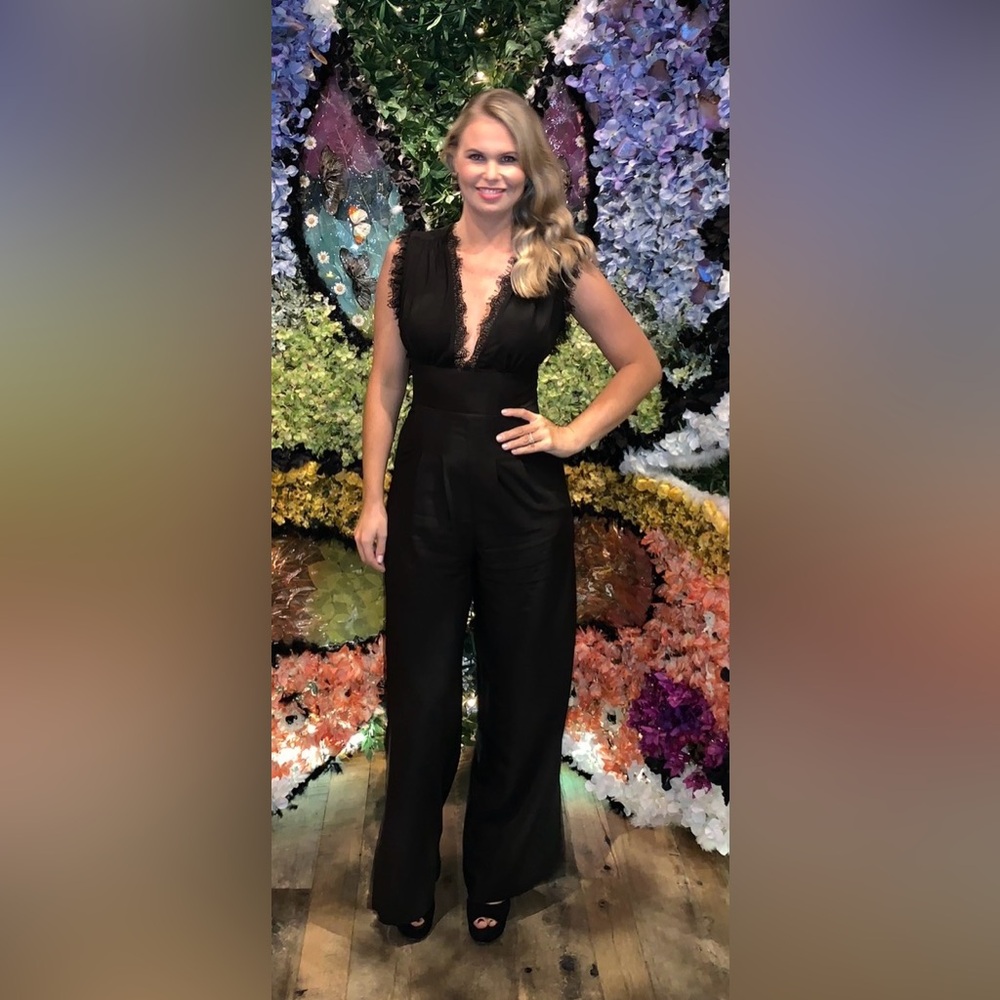 Elegant Black Mi Ami Jumpsuit